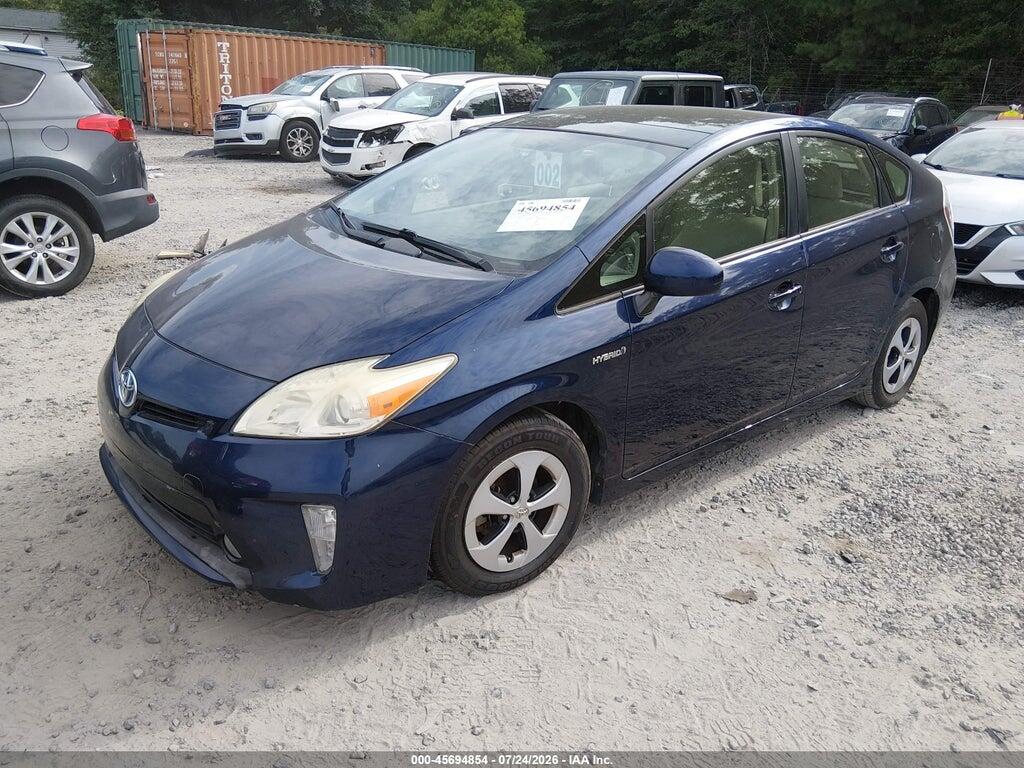 JTDKN3DU9E1735103 2014 TOYOTA PRIUS photo no. 2