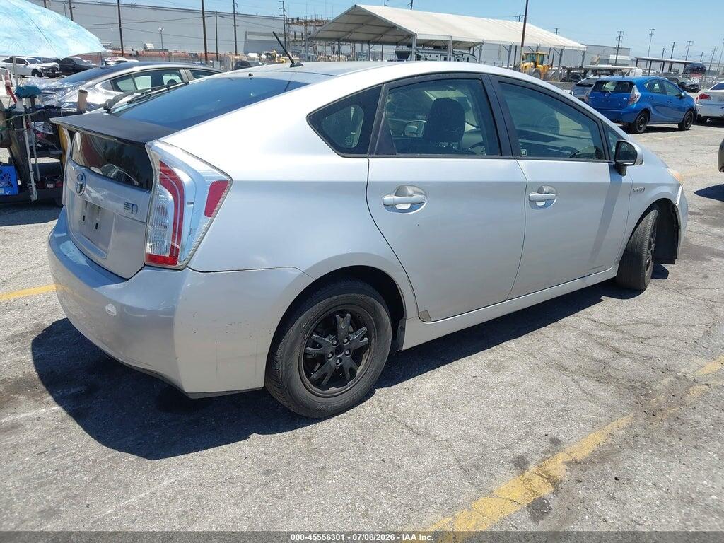 JTDKN3DU2E1752339 2014 TOYOTA PRIUS photo no. 4