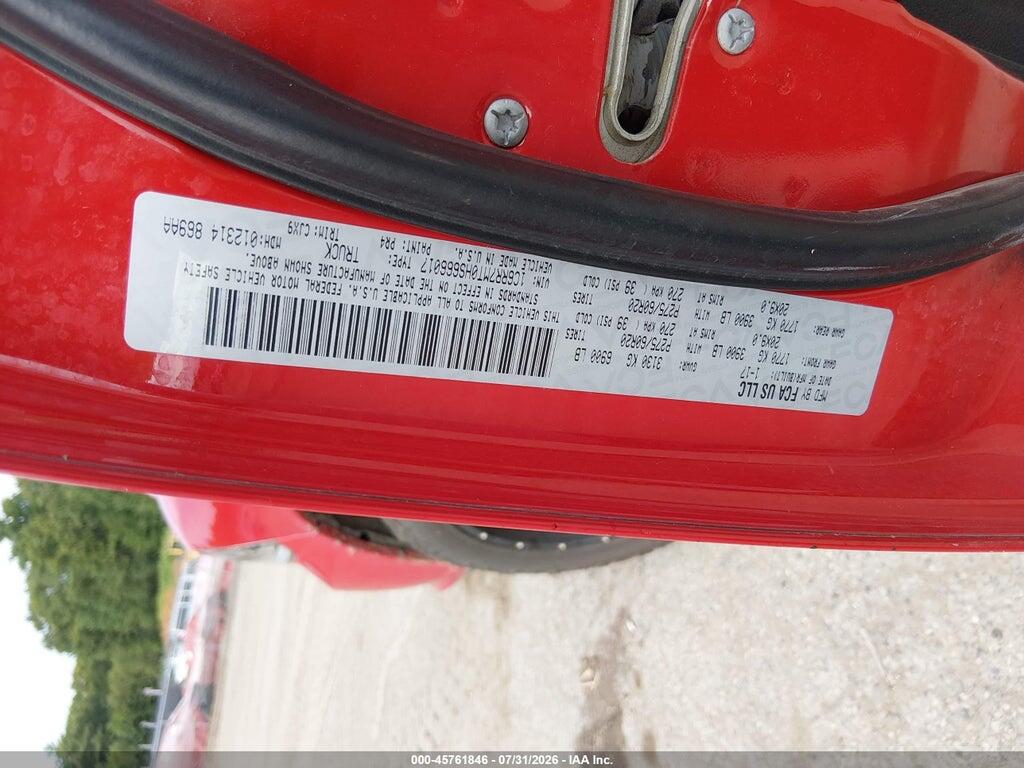 1C6RR7MT0HS666017 2017 RAM 1500 photo no. 9