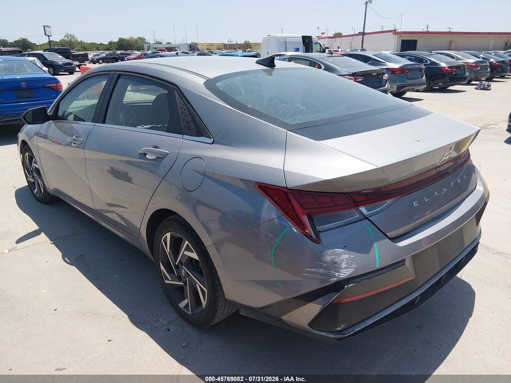 KMHLS4DG2SU873102 2025 HYUNDAI ELANTRA photo no. 3