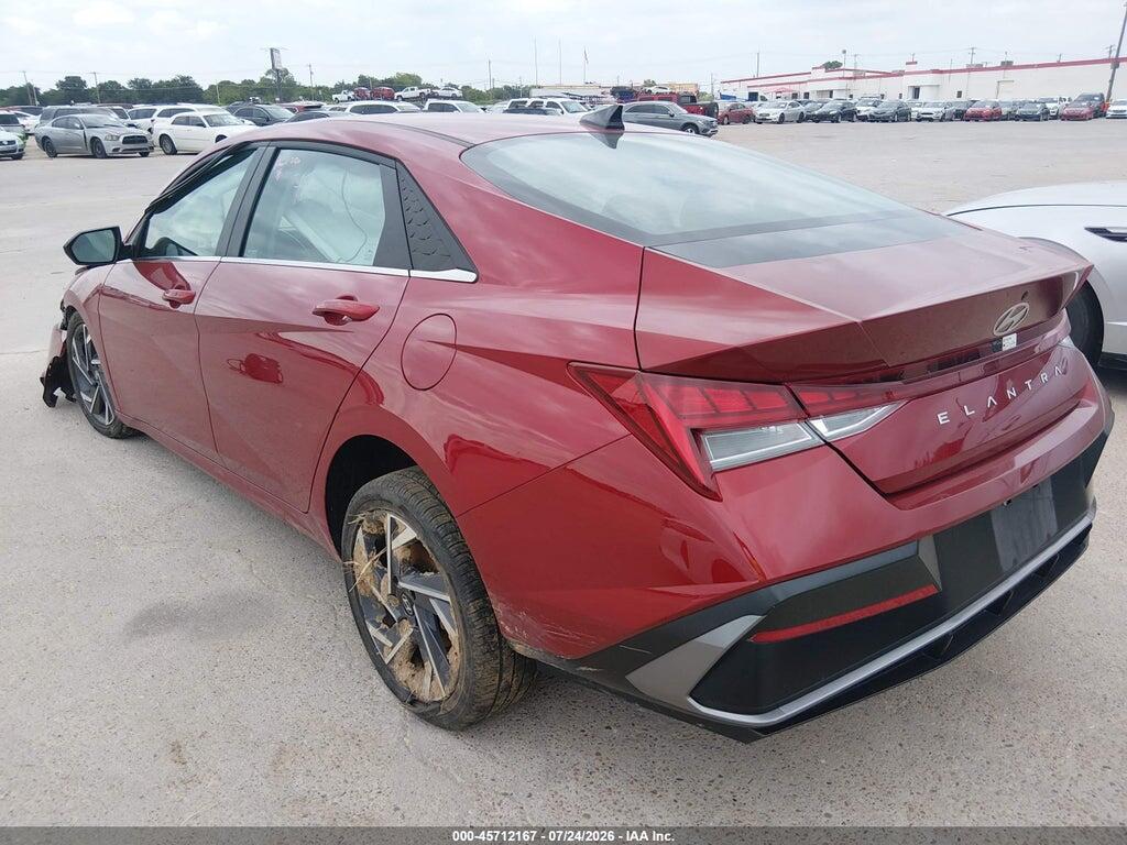 KMHLS4DG9SU934493 2025 HYUNDAI ELANTRA photo no. 3