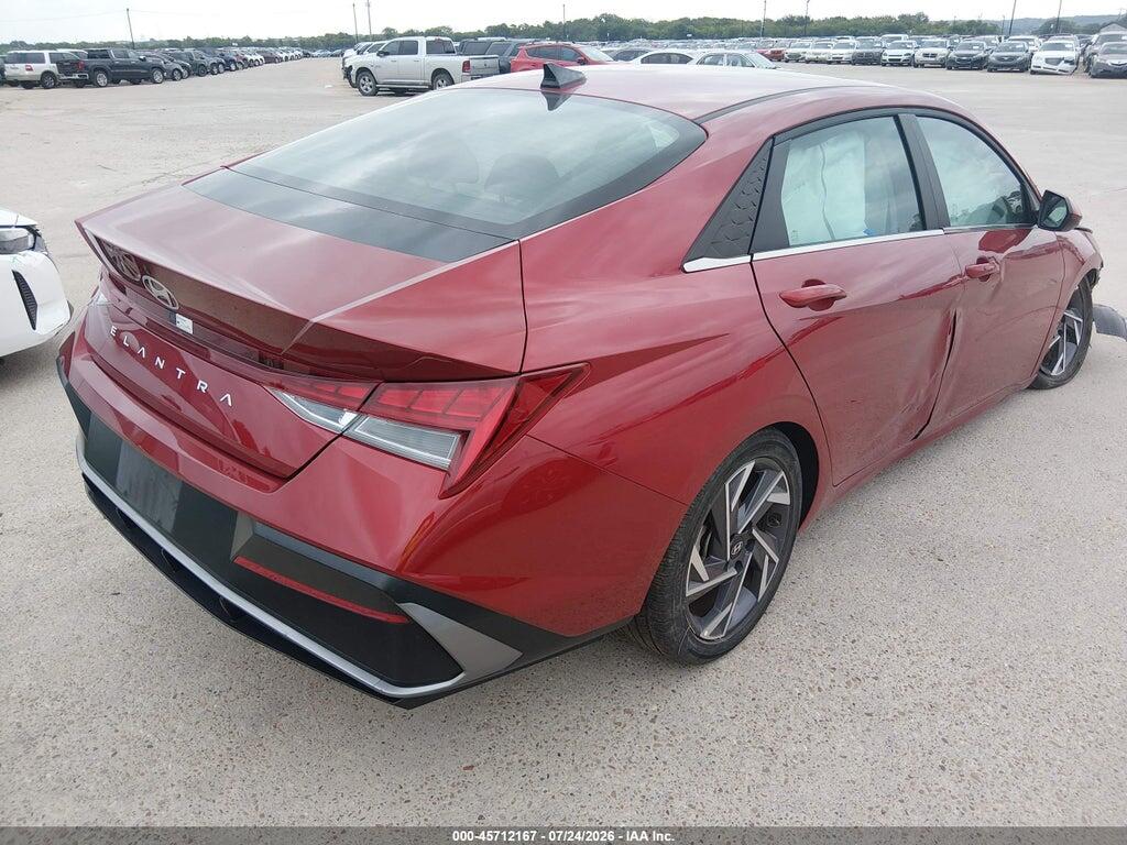 KMHLS4DG9SU934493 2025 HYUNDAI ELANTRA photo no. 4