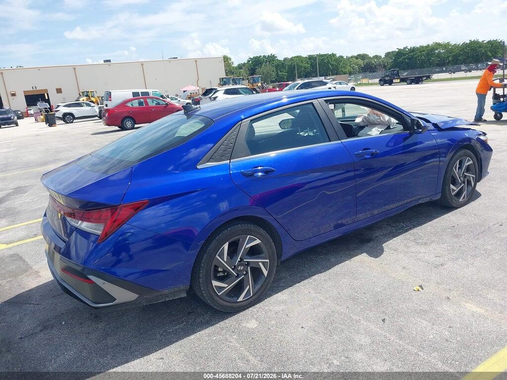 KMHLS4DG9SU854546 2025 HYUNDAI ELANTRA photo no. 4