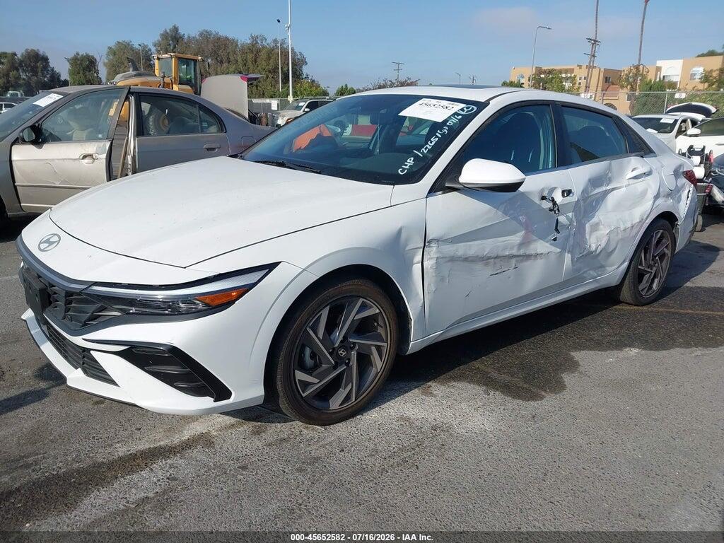 KMHLS4DG3SU046144 2025 HYUNDAI ELANTRA photo no. 2