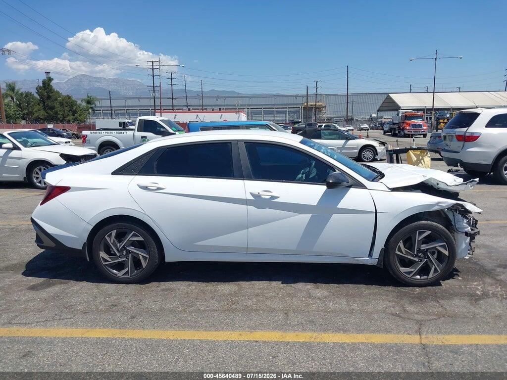 KMHLM4DG1SU962198 2025 HYUNDAI ELANTRA photo no. 12