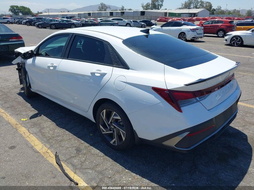 KMHLM4DG1SU962198 2025 HYUNDAI ELANTRA photo no. 3