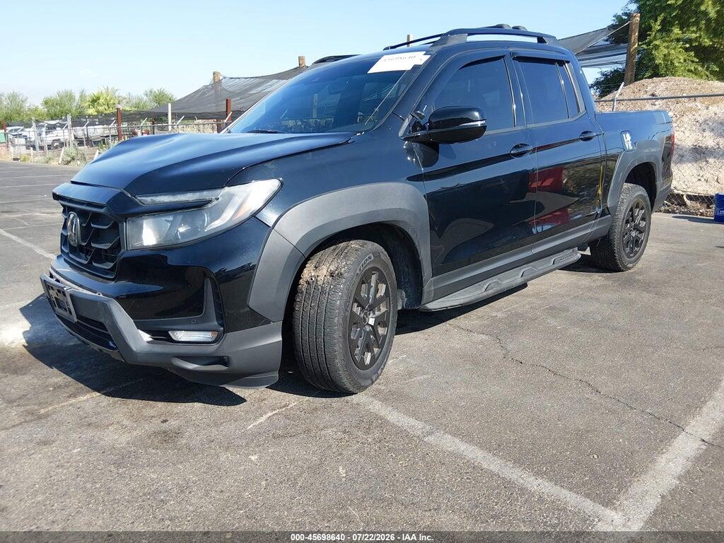 5FPYK3F8XNB011020 2022 HONDA RIDGELINE photo no. 2