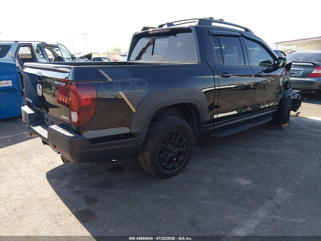 5FPYK3F8XNB011020 2022 HONDA RIDGELINE photo no. 4
