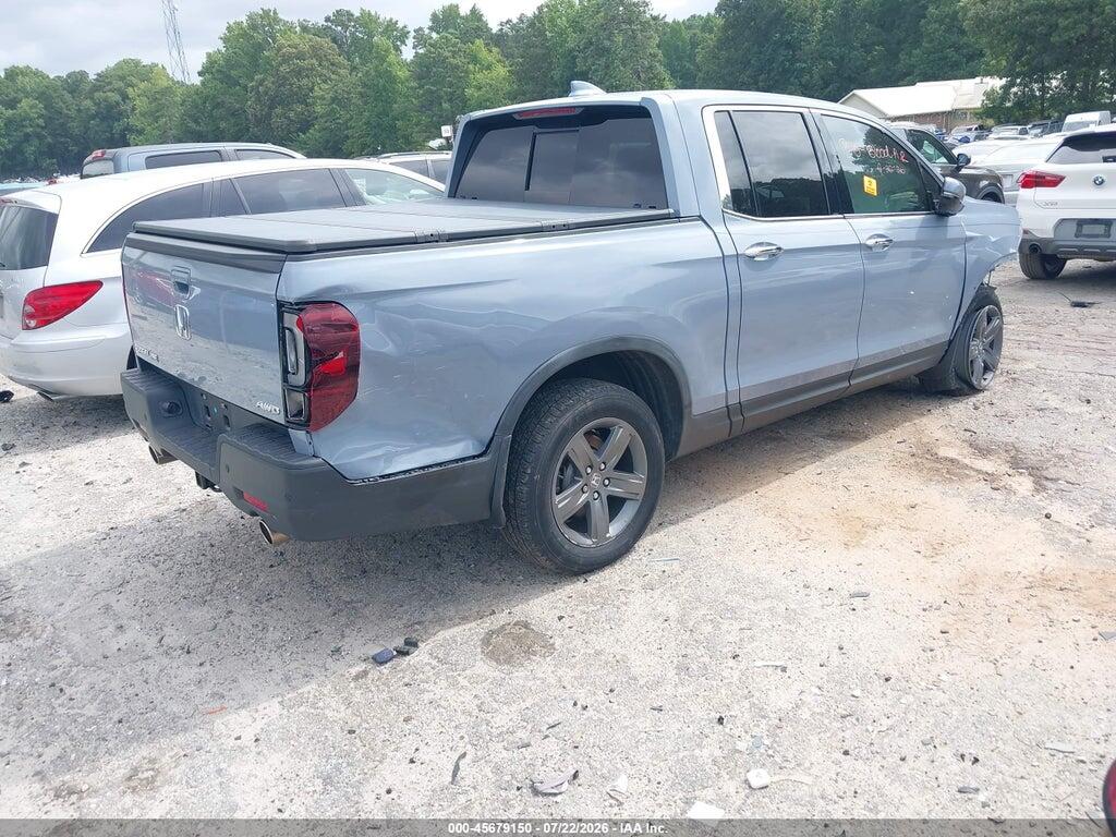 5FPYK3F73NB031732 2022 HONDA RIDGELINE photo no. 4