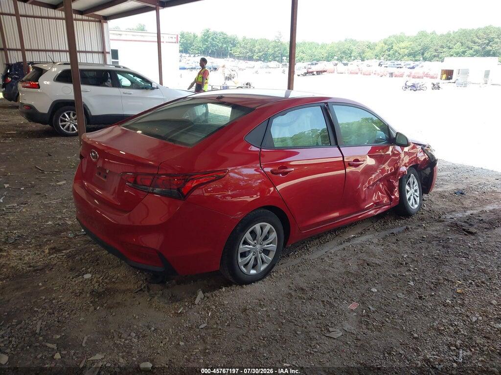 3KPC24A61NE160517 2022 HYUNDAI ACCENT photo no. 4