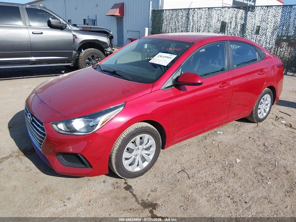 3KPC24A64NE168286 2022 HYUNDAI ACCENT photo no. 2