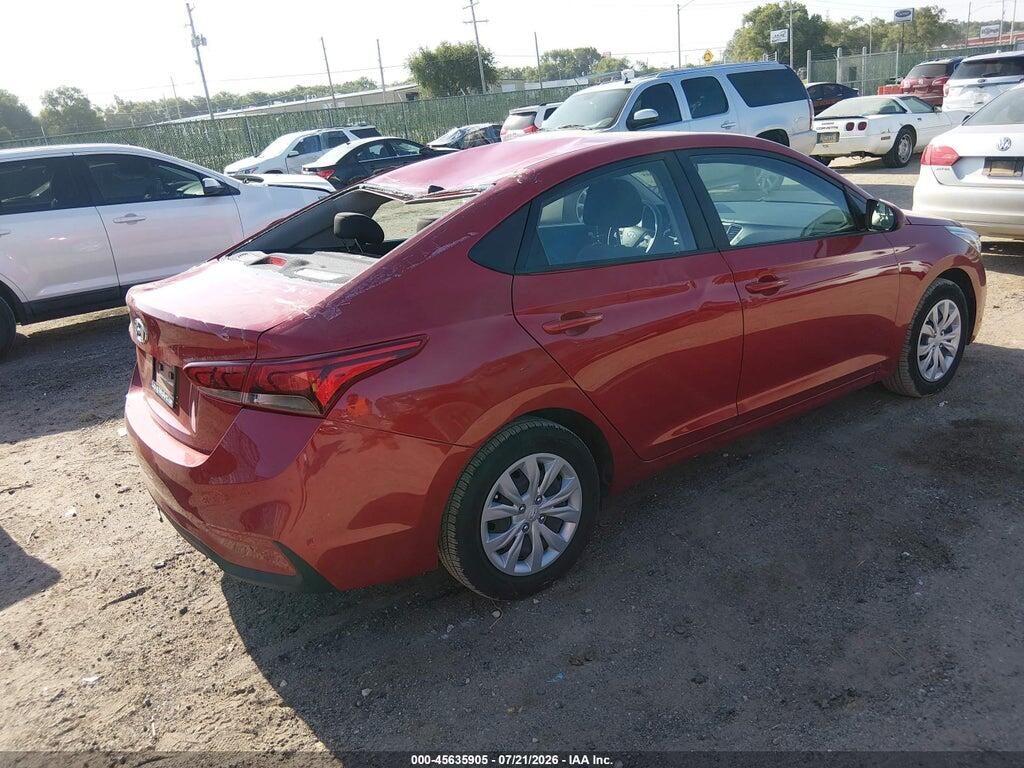 3KPC24A64NE168286 2022 HYUNDAI ACCENT photo no. 4