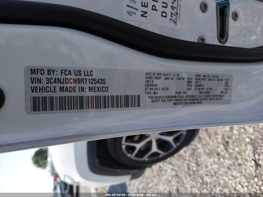 3C4NJDCN9RT125435 2024 JEEP COMPASS photo no. 9