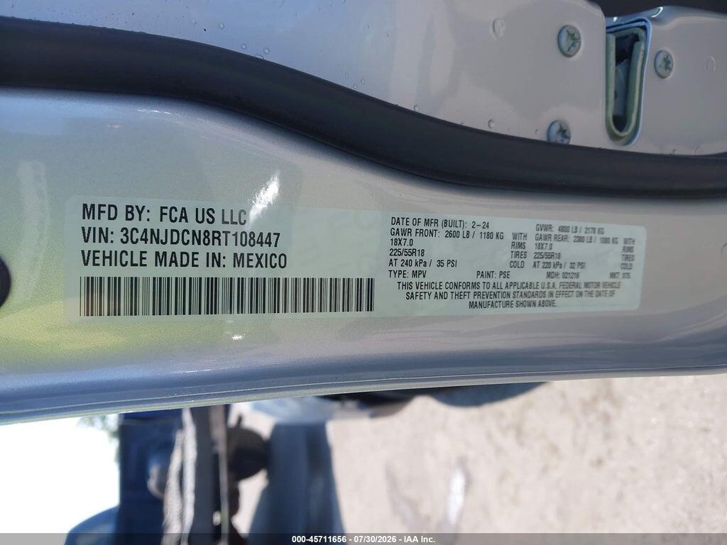 3C4NJDCN8RT108447 2024 JEEP COMPASS photo no. 9