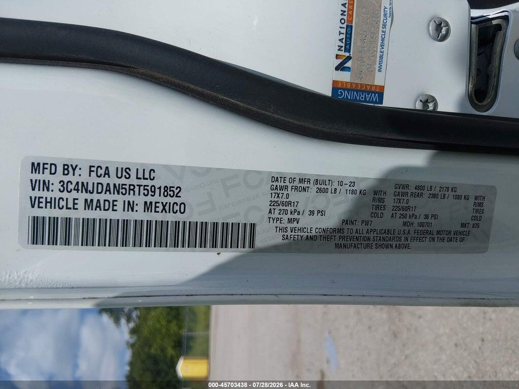 3C4NJDAN5RT591852 2024 JEEP COMPASS photo no. 9