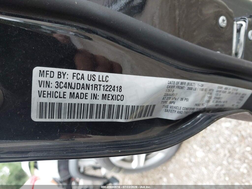 3C4NJDAN1RT122418 2024 JEEP COMPASS photo no. 9