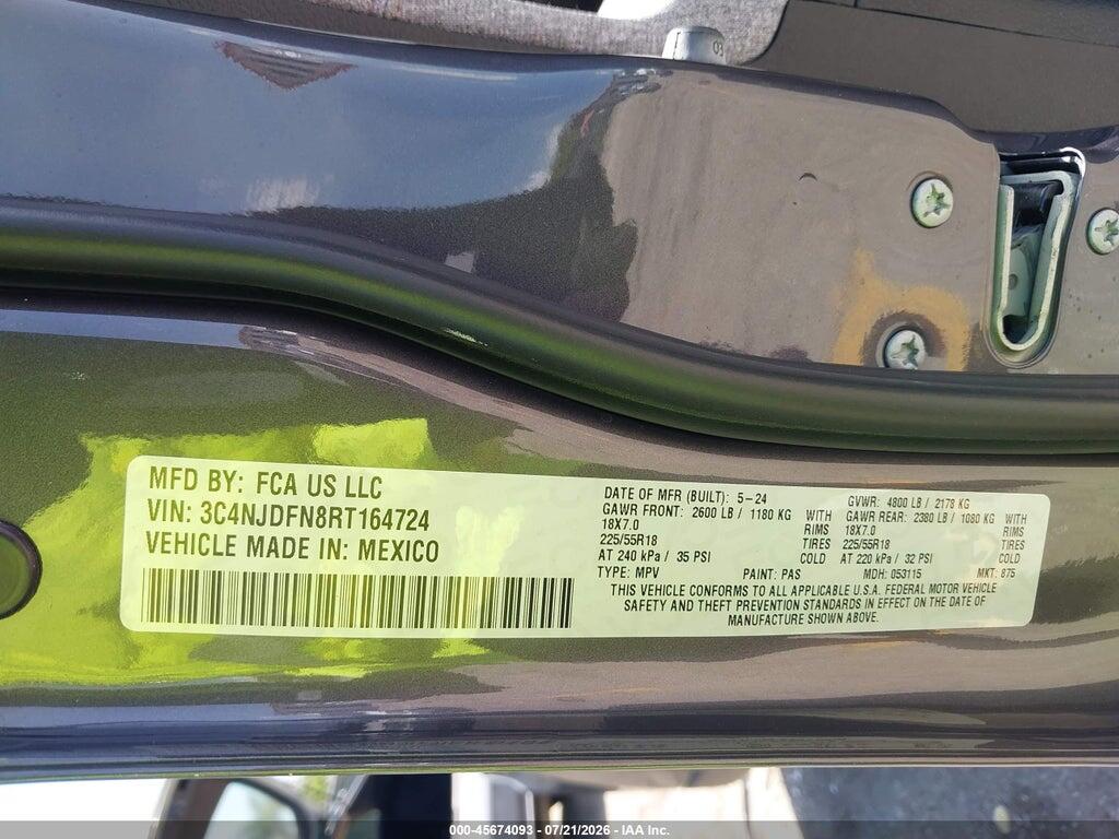 3C4NJDFN8RT164724 2024 JEEP COMPASS photo no. 9
