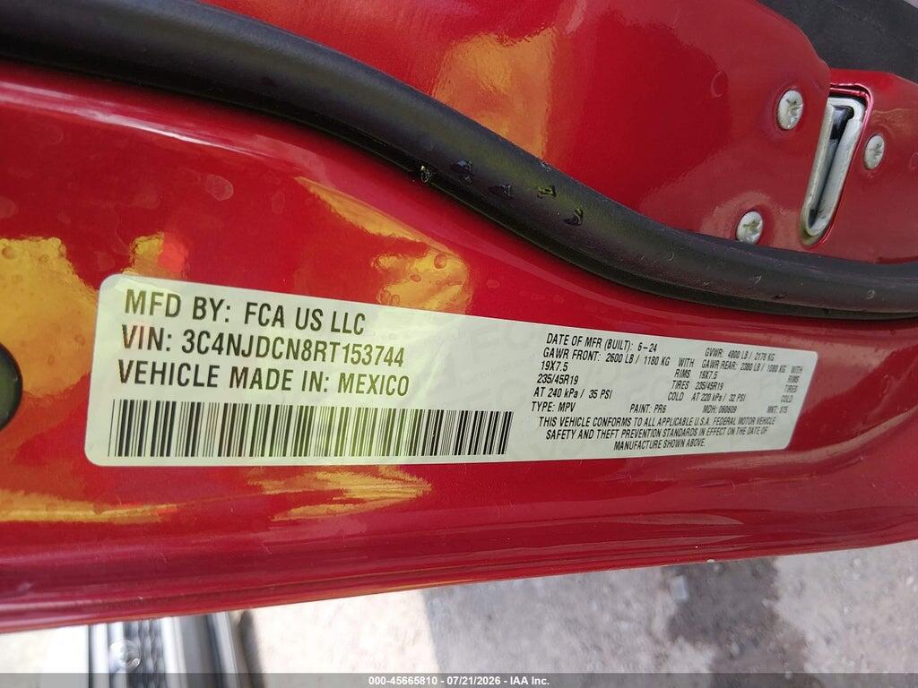 3C4NJDCN8RT153744 2024 JEEP COMPASS photo no. 9
