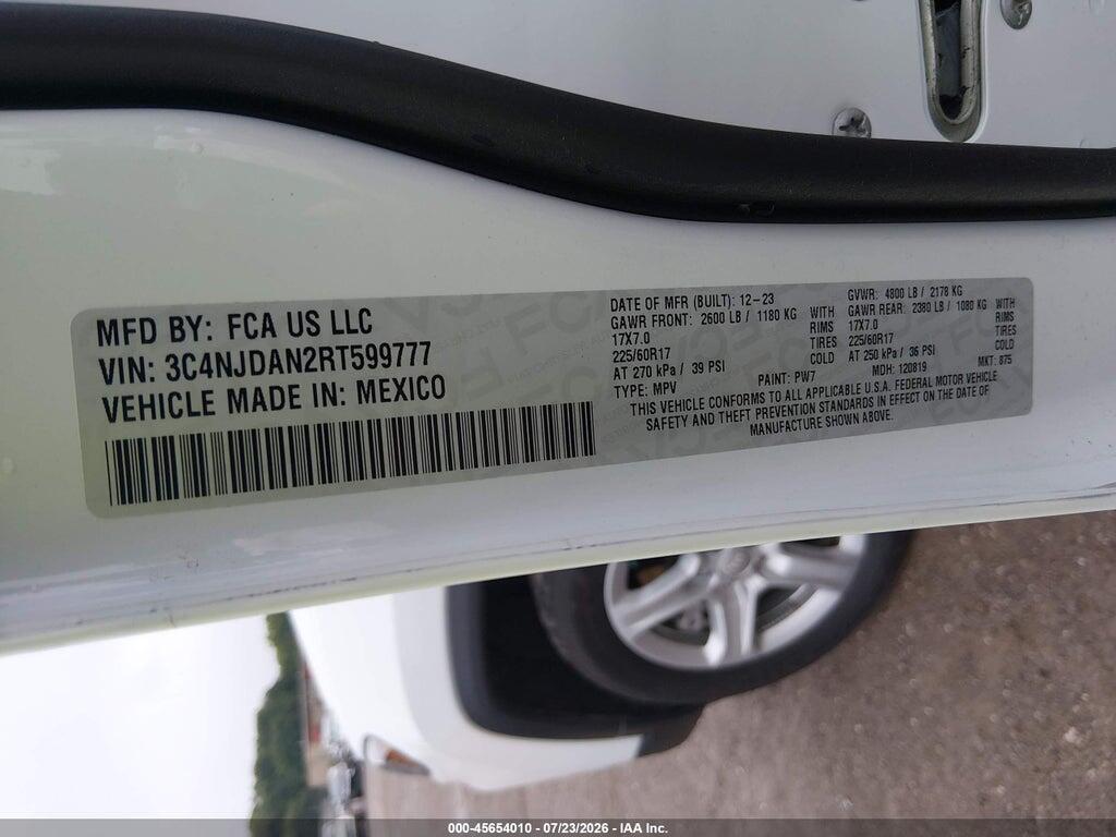 3C4NJDAN2RT599777 2024 JEEP COMPASS photo no. 9