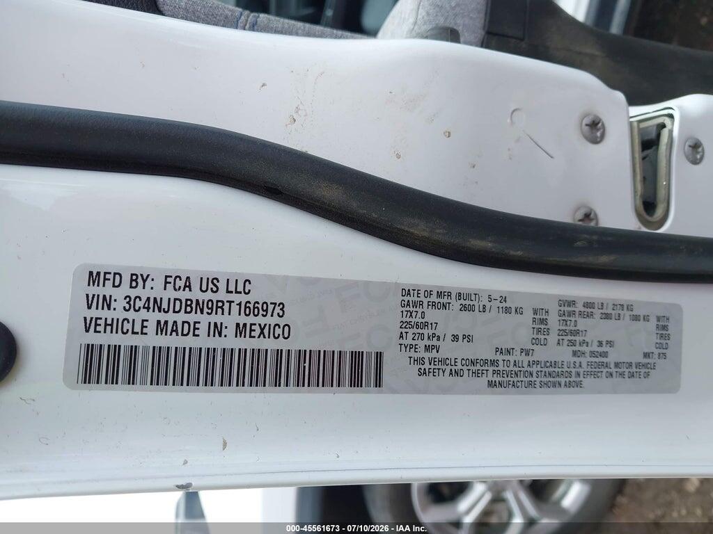 3C4NJDBN9RT166973 2024 JEEP COMPASS photo no. 9