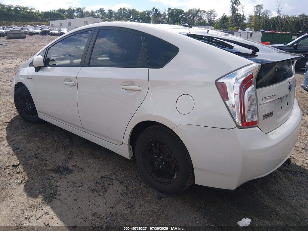 JTDKN3DUXE0385065 2014 TOYOTA PRIUS photo no. 3