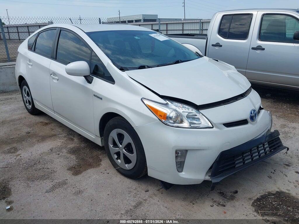JTDKN3DUXE1813341 2014 TOYOTA PRIUS photo no. 1