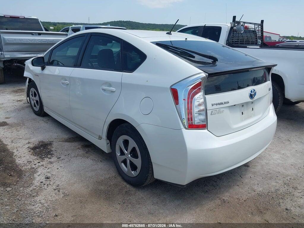 JTDKN3DUXE1813341 2014 TOYOTA PRIUS photo no. 3