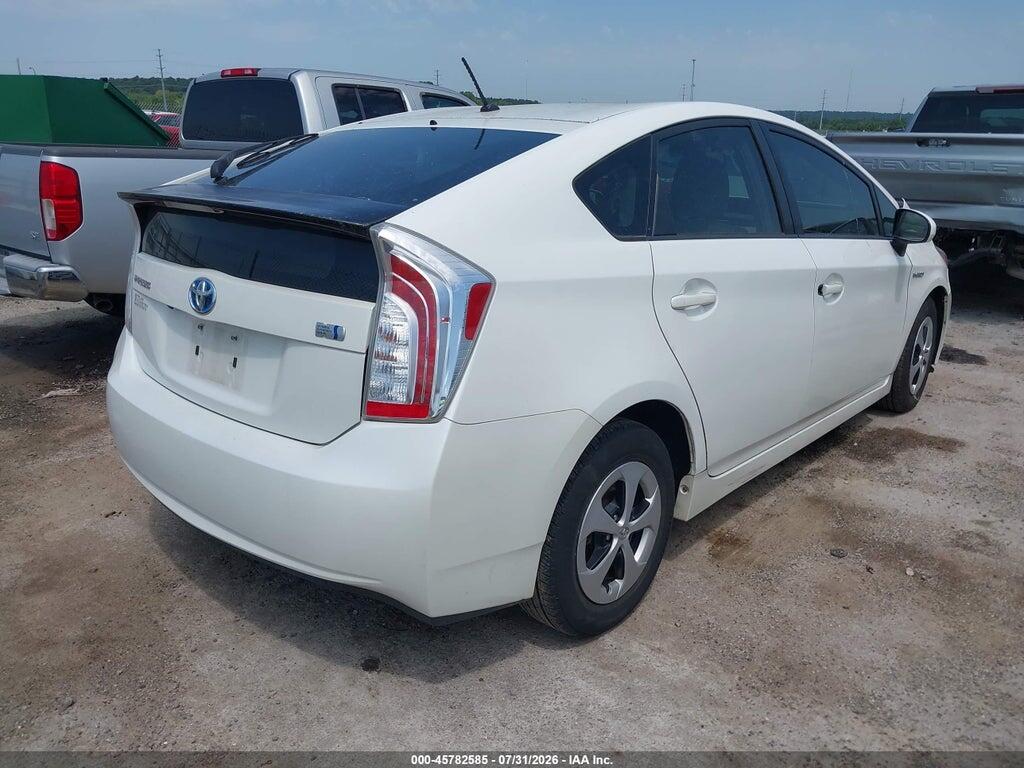 JTDKN3DUXE1813341 2014 TOYOTA PRIUS photo no. 4