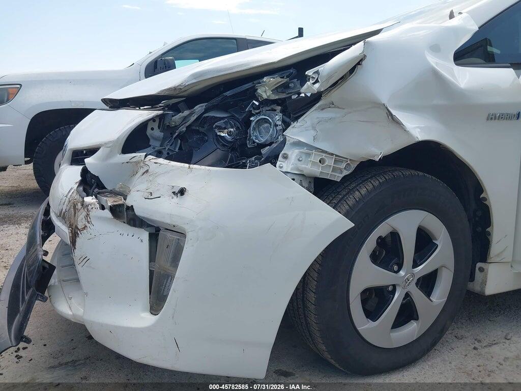 JTDKN3DUXE1813341 2014 TOYOTA PRIUS photo no. 6