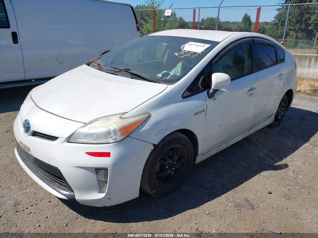 JTDKN3DU4E0385031 2014 TOYOTA PRIUS photo no. 2