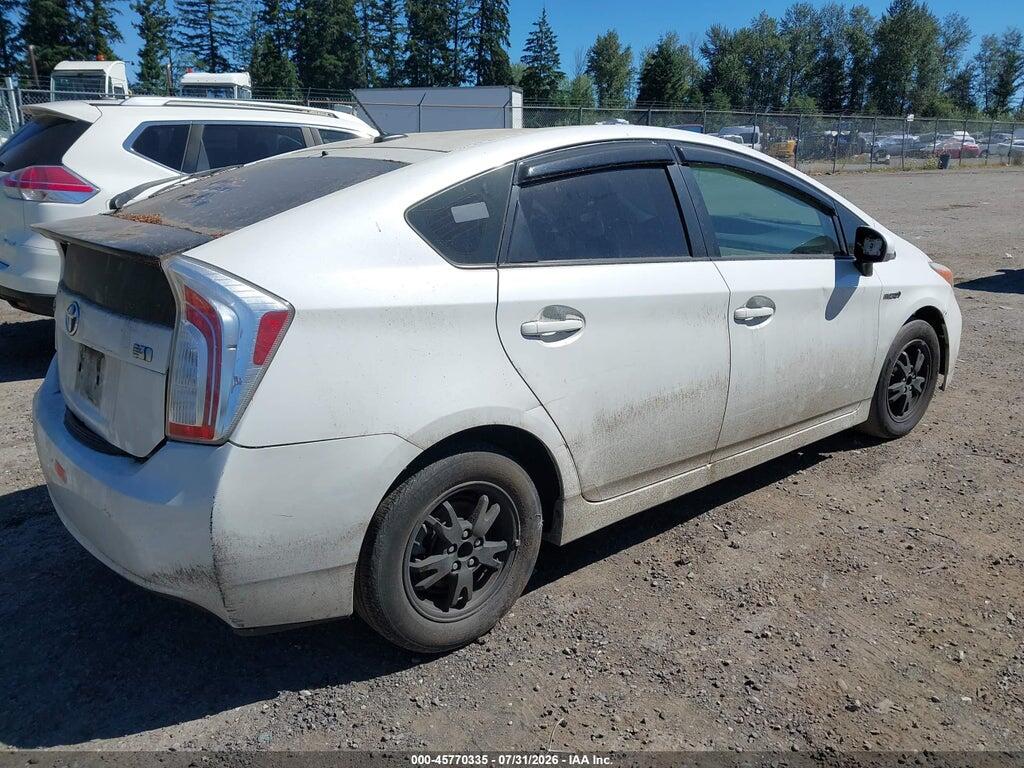 JTDKN3DU4E0385031 2014 TOYOTA PRIUS photo no. 4