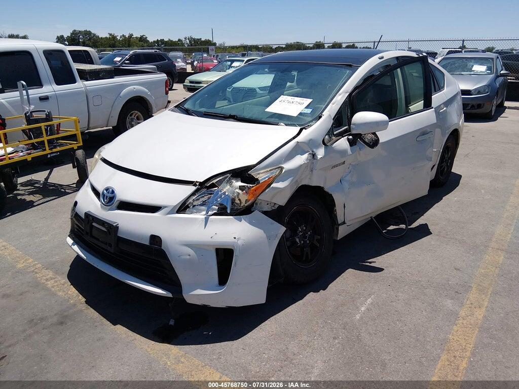 JTDKN3DU9E1833757 2014 TOYOTA PRIUS photo no. 2