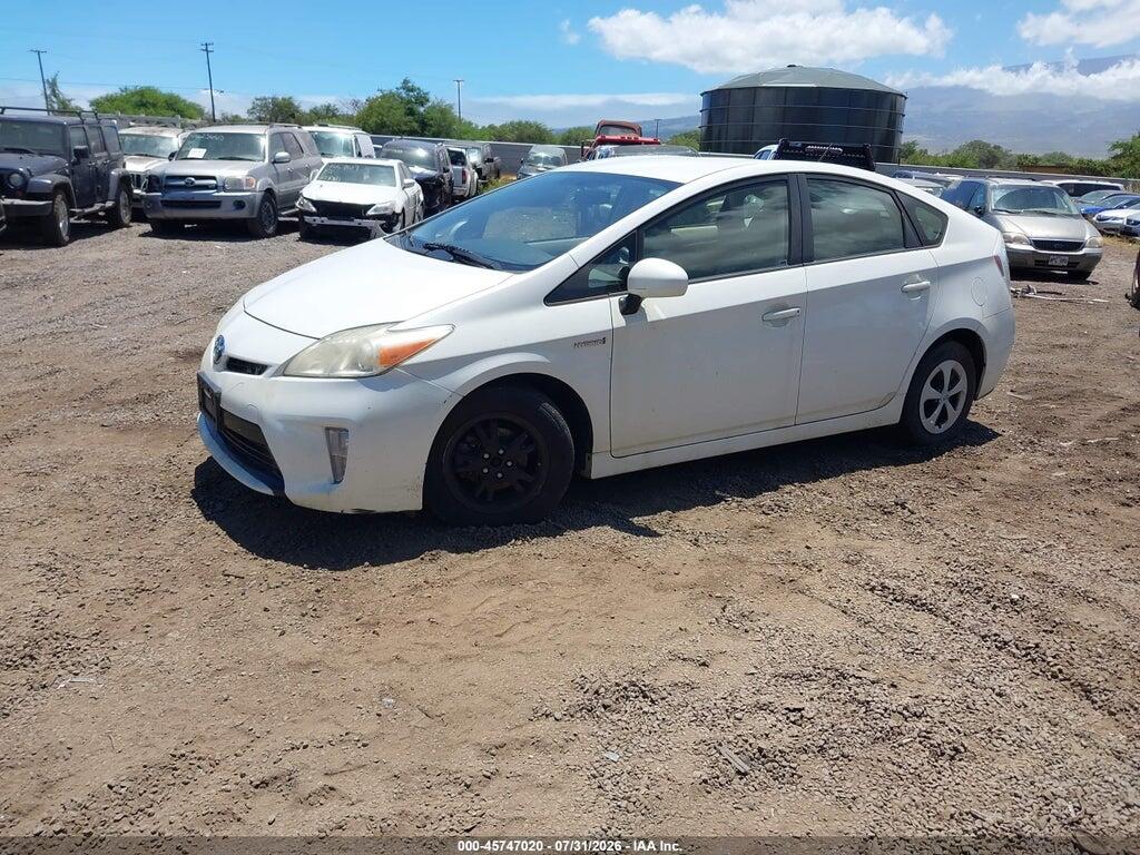 JTDKN3DU4E1751502 2014 TOYOTA PRIUS photo no. 2