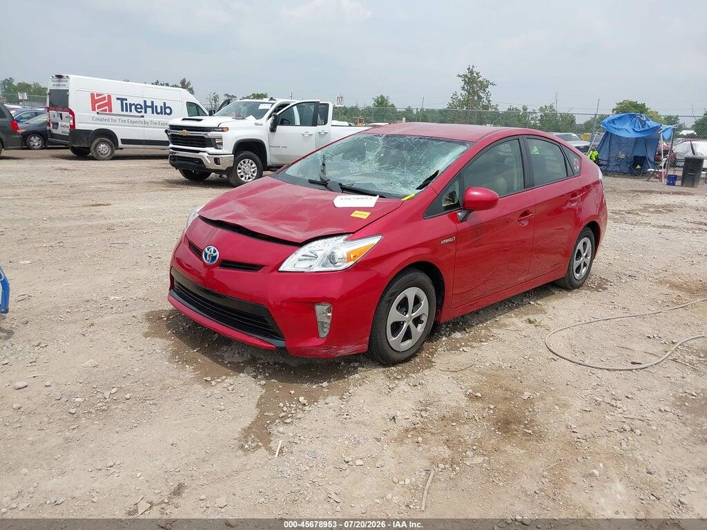 JTDKN3DU0E0386029 2014 TOYOTA PRIUS photo no. 2