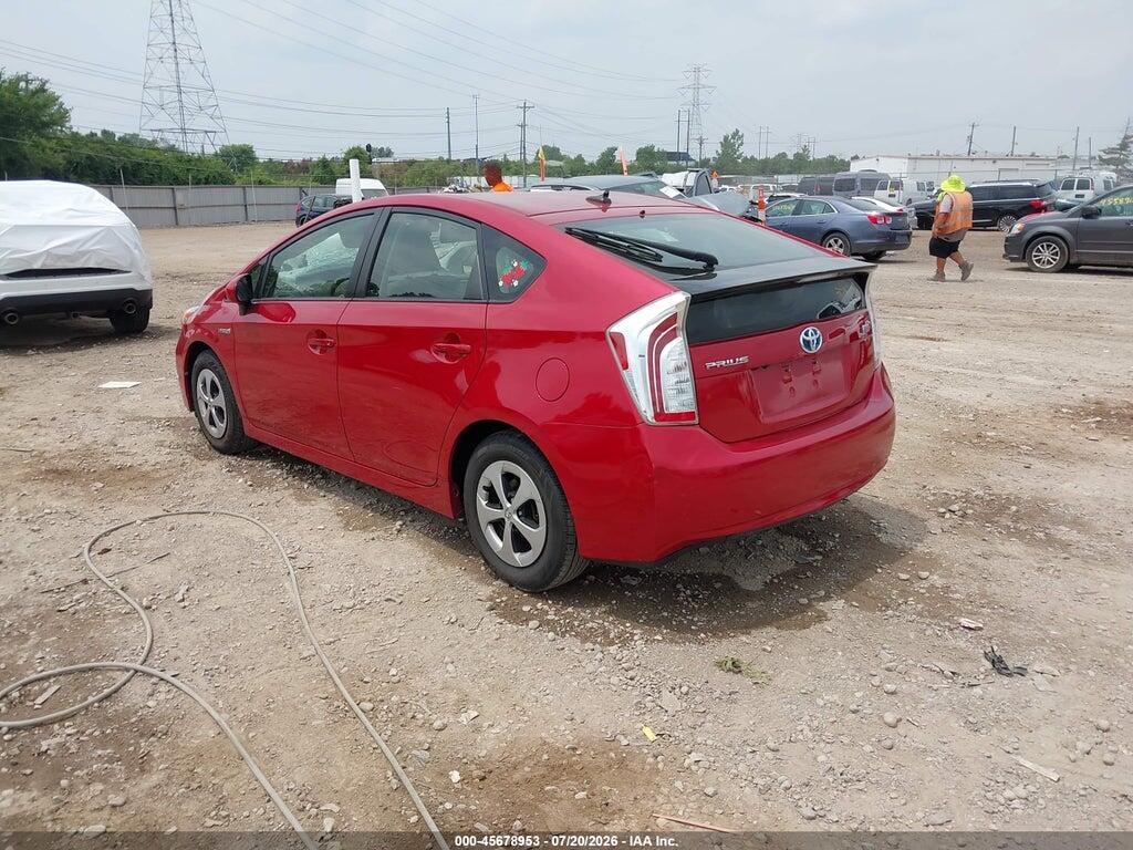 JTDKN3DU0E0386029 2014 TOYOTA PRIUS photo no. 3