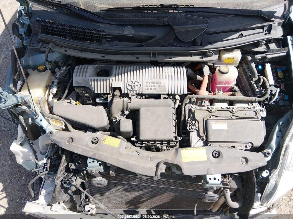 JTDKN3DU2E1759016 2014 TOYOTA PRIUS photo no. 10
