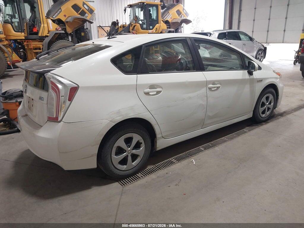 JTDKN3DU2E1750364 2014 TOYOTA PRIUS photo no. 4