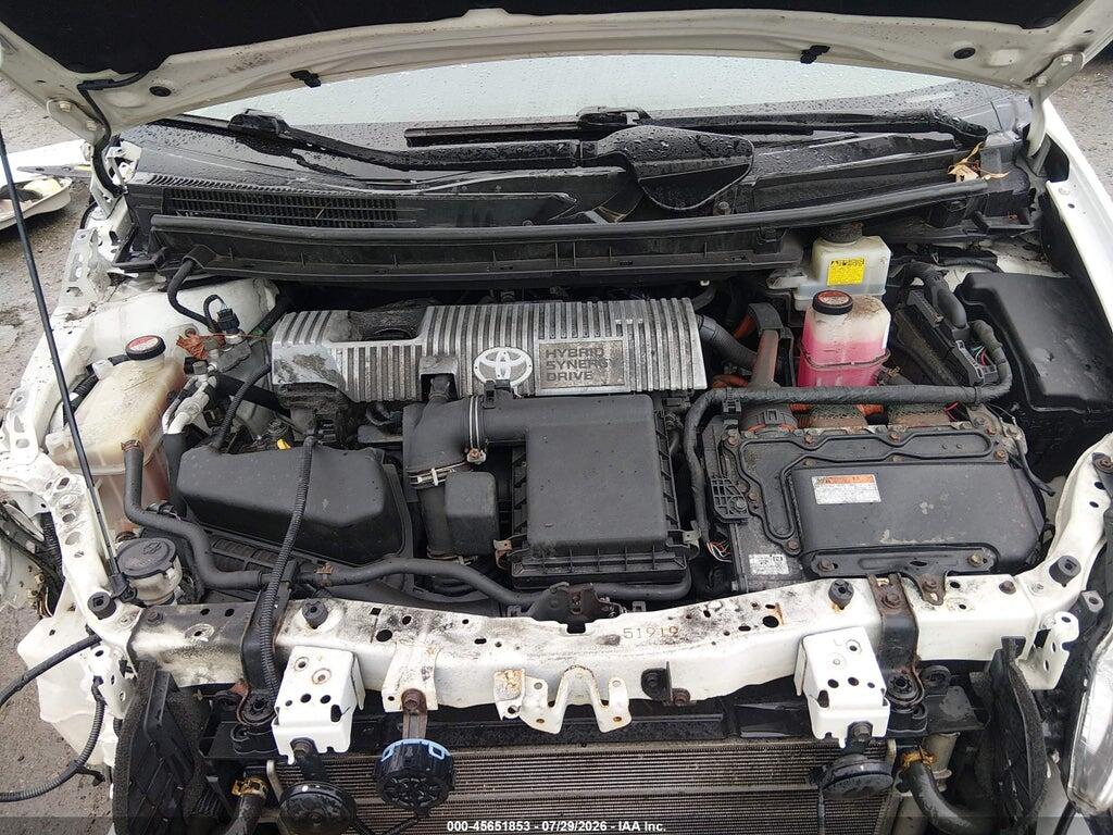 JTDKN3DU1E0378280 2014 TOYOTA PRIUS photo no. 10