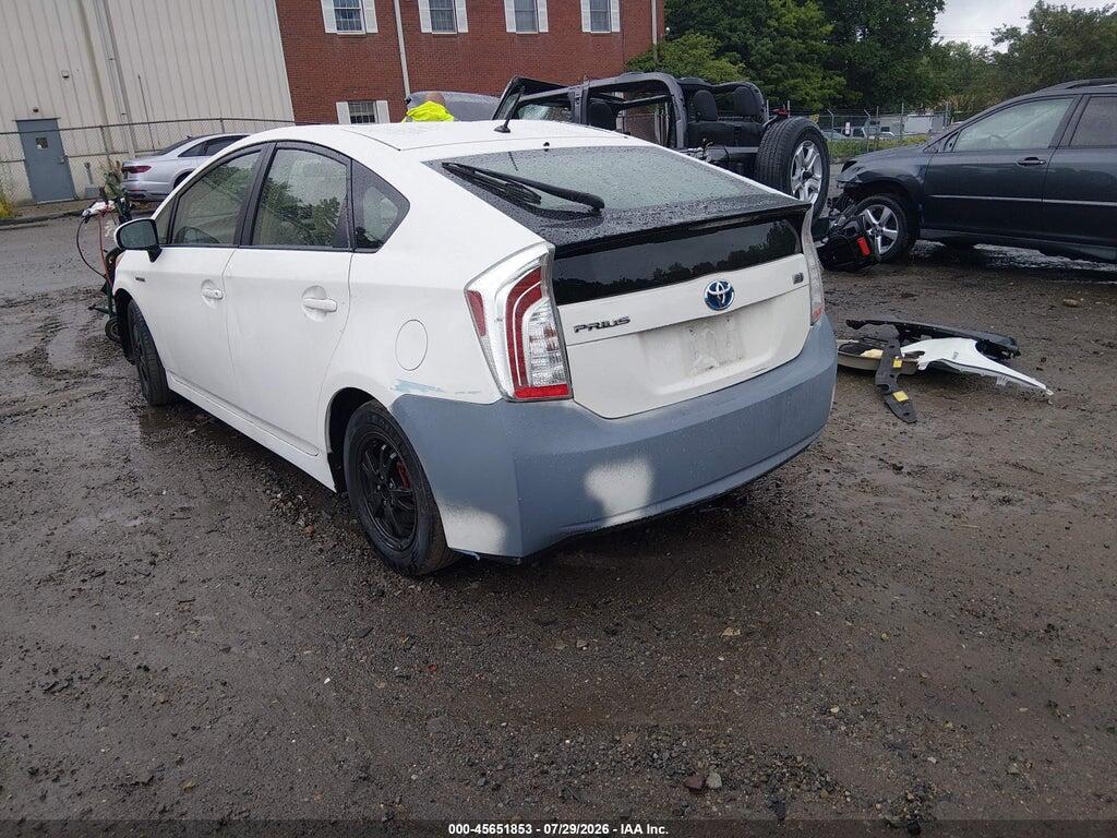 JTDKN3DU1E0378280 2014 TOYOTA PRIUS photo no. 3
