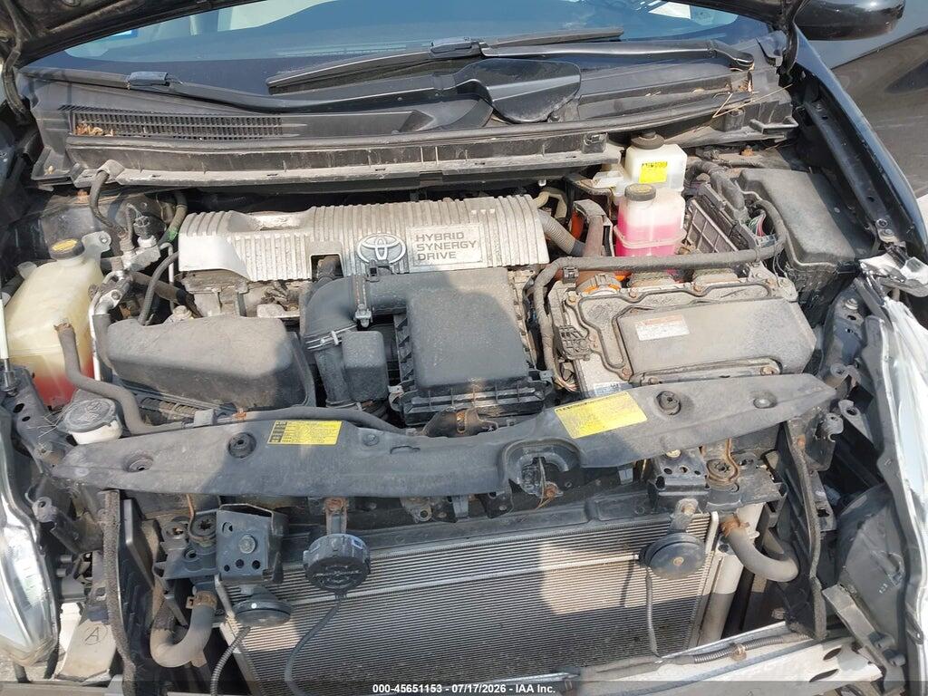 JTDKN3DU2E1772784 2014 TOYOTA PRIUS photo no. 10