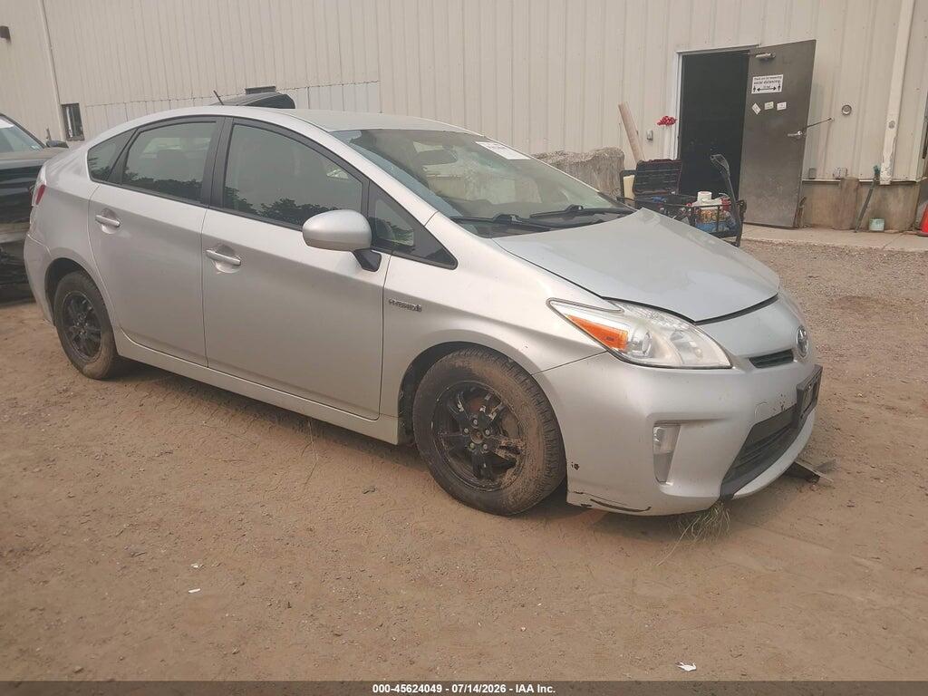 JTDKN3DUXE0393571 2014 TOYOTA PRIUS photo no. 1