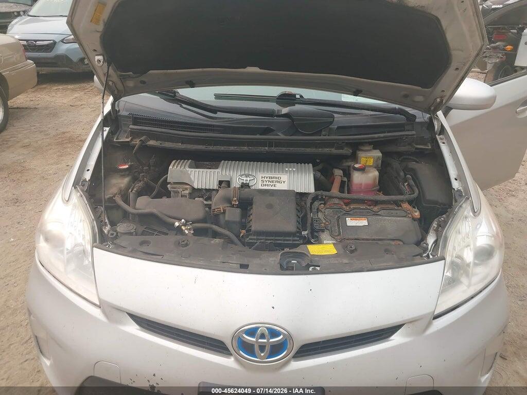 JTDKN3DUXE0393571 2014 TOYOTA PRIUS photo no. 10