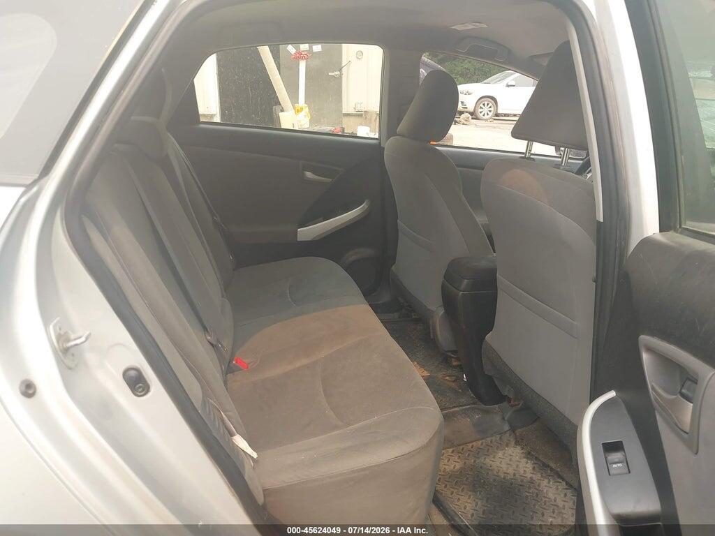JTDKN3DUXE0393571 2014 TOYOTA PRIUS photo no. 8