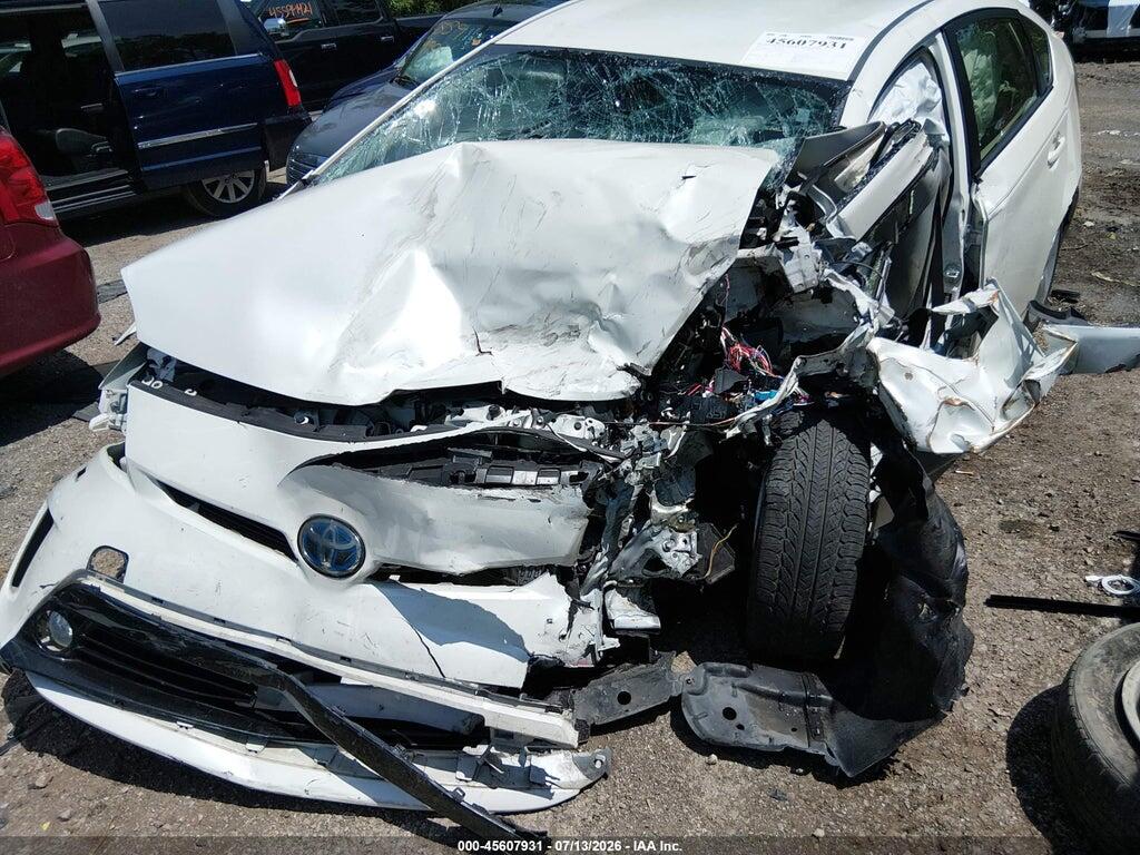 JTDKN3DUXE1836120 2014 TOYOTA PRIUS photo no. 6