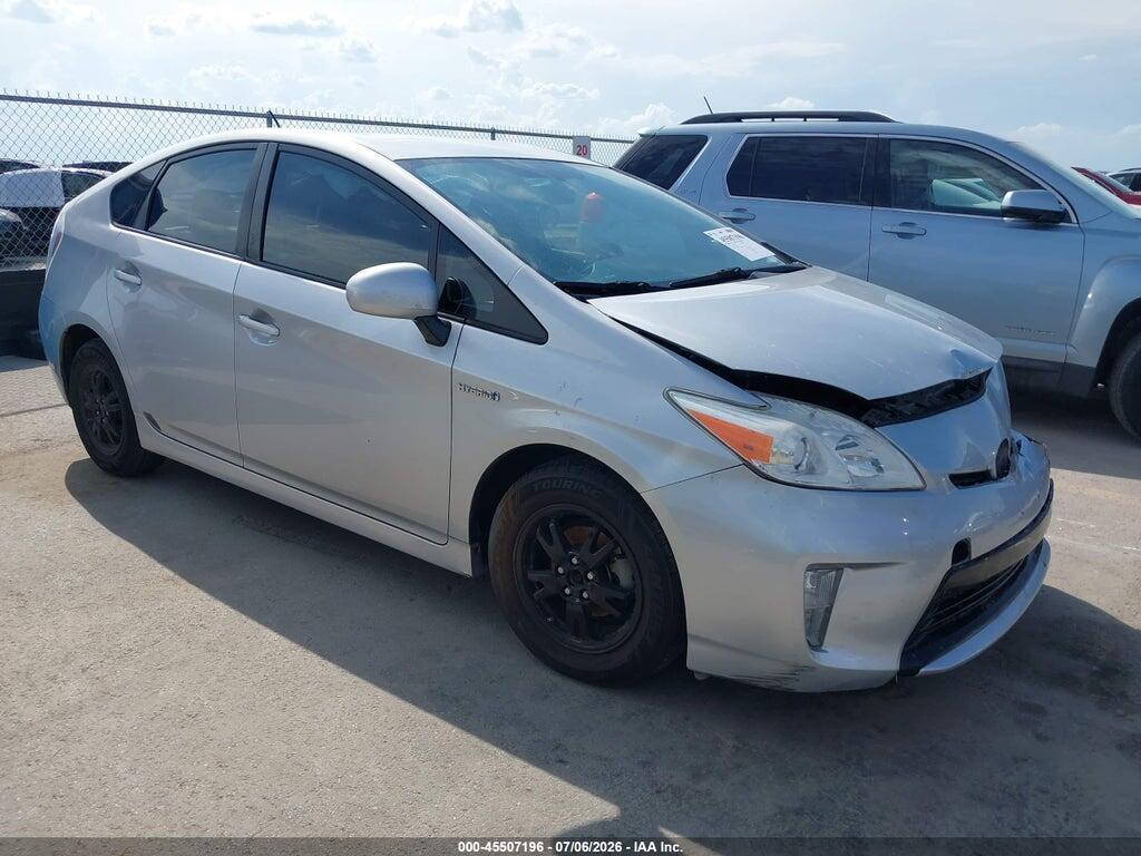JTDKN3DUXE1763296 2014 TOYOTA PRIUS photo no. 1