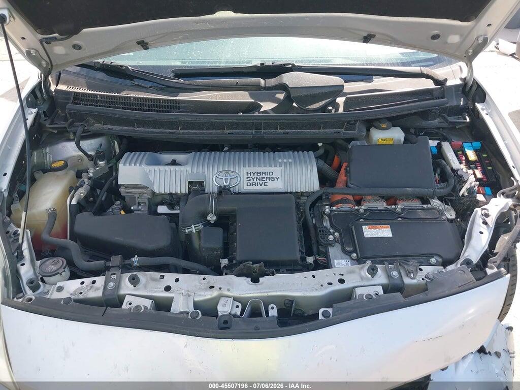 JTDKN3DUXE1763296 2014 TOYOTA PRIUS photo no. 10