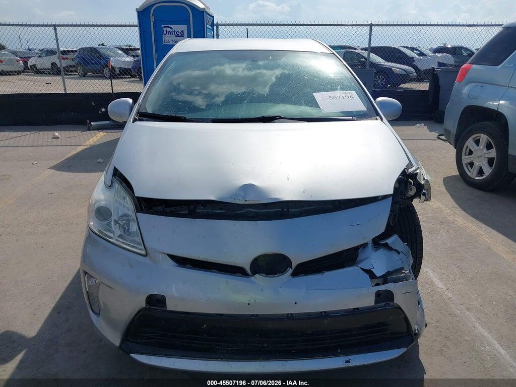 JTDKN3DUXE1763296 2014 TOYOTA PRIUS photo no. 11