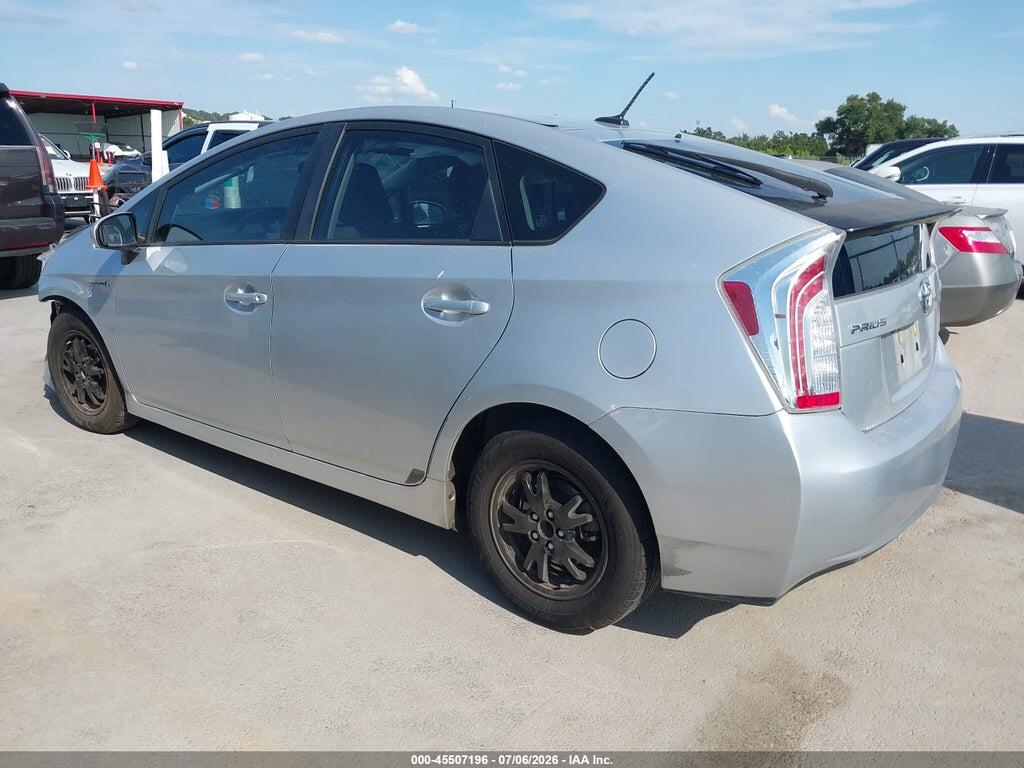 JTDKN3DUXE1763296 2014 TOYOTA PRIUS photo no. 3