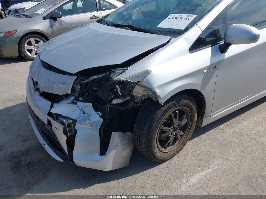 JTDKN3DUXE1763296 2014 TOYOTA PRIUS photo no. 6