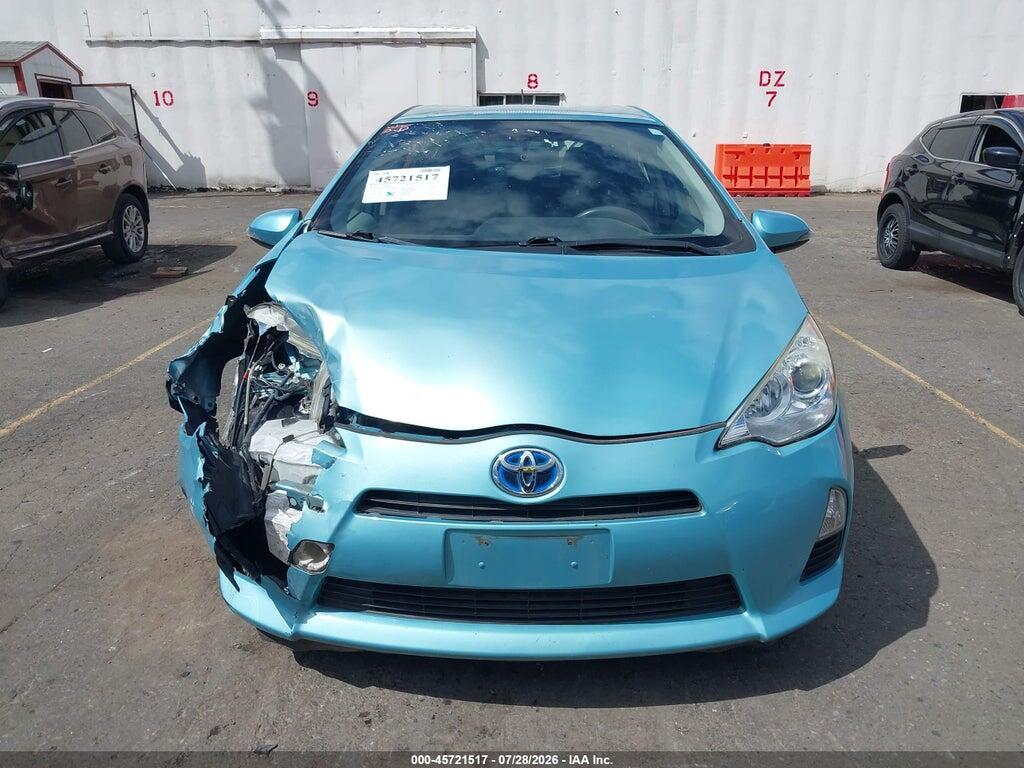 JTDKDTB37E1064463 2014 TOYOTA PRIUS C photo no. 12